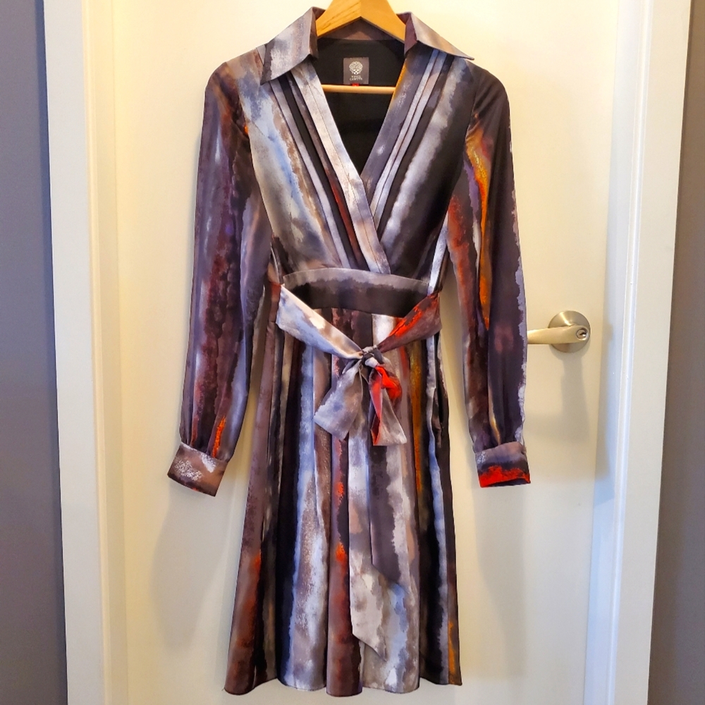 Vince Camuto Front tie Dress